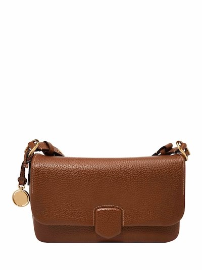 Fossil Lennox Brown Shoulder Bag ZB11116200