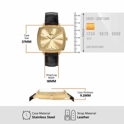 Nick Jonas x Fossil Machine Luxe Black Watch LE1214