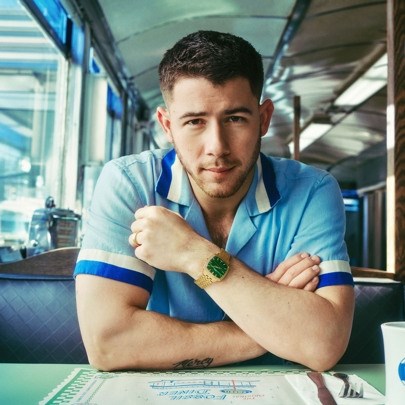 Nick Jonas x Fossil Machine Luxe Gold Watch LE1217