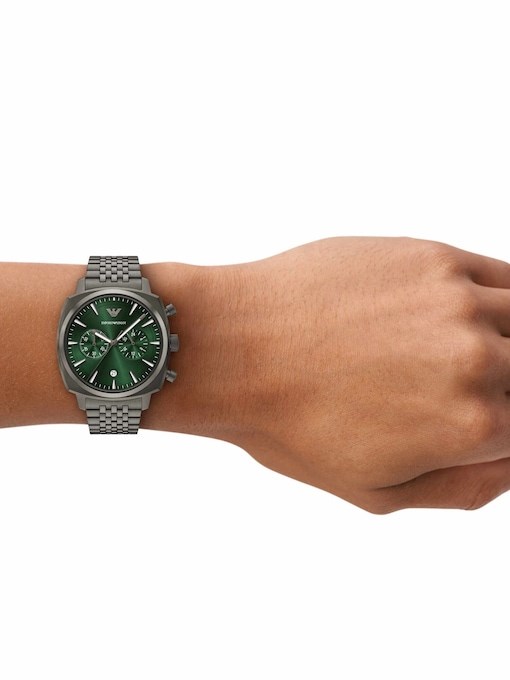 Emporio Armani Gunmetal Watch AR11689