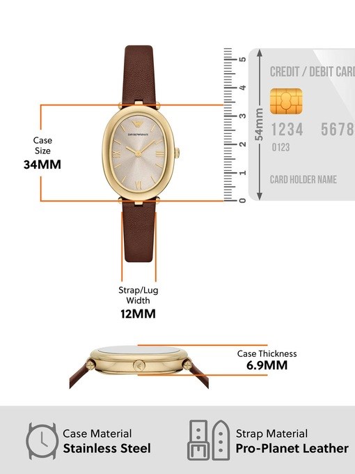 Emporio Armani Brown Watch AR11708