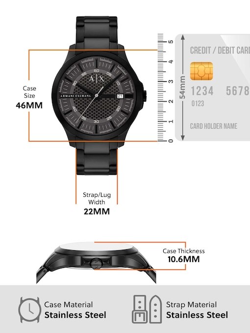 Armani Exchange Black Watch AX2464