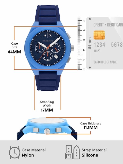 Armani Exchange Blue Watch AX4170