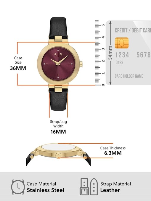 Armani Exchange Black Watch AX5178