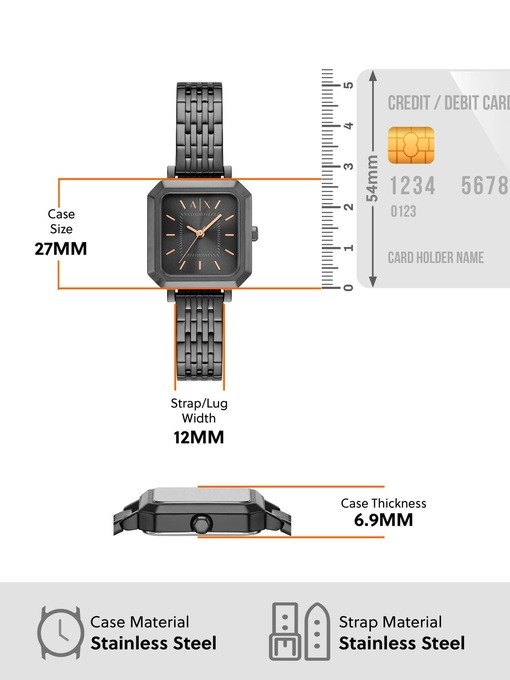 Armani Exchange Black Watch AX5732