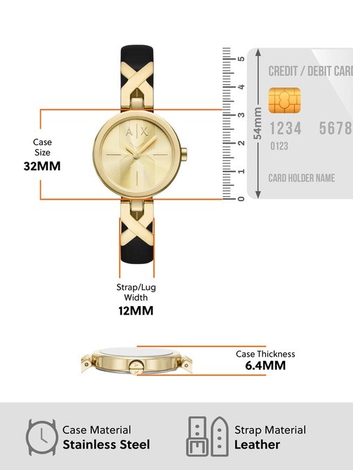 Armani Exchange Black Watch AX5833 Armani Exchange Black Watch AX5833