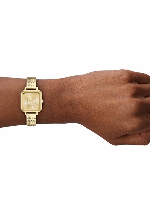 Armani Exchange Gold Watch AX7171SET