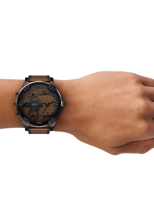 Diesel Mr. Daddy Slim Brown Watch DZ7492