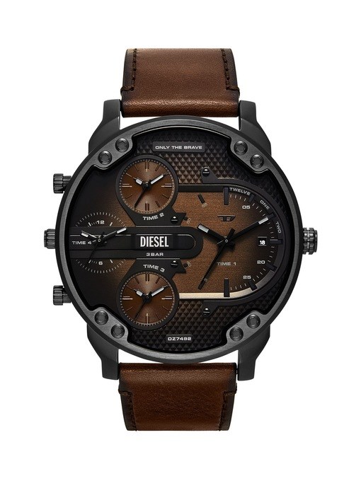 Diesel D-Curve Gold Watch DZ4695