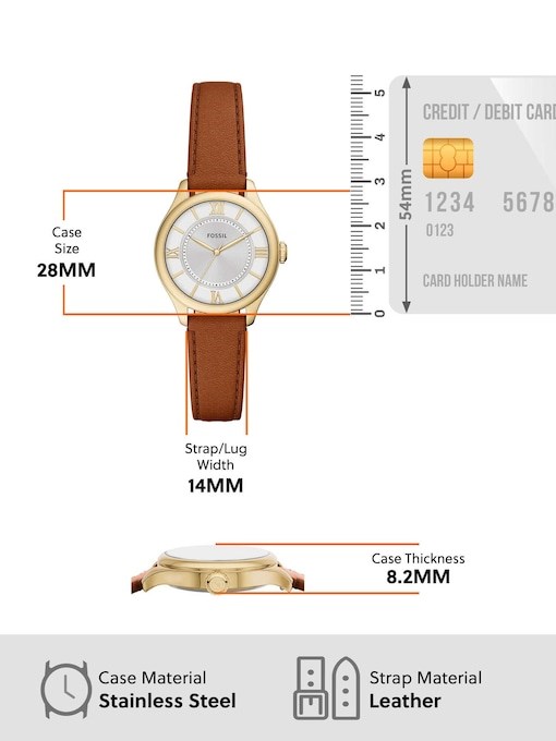 Fossil Gilmore Brown Watch ES5423