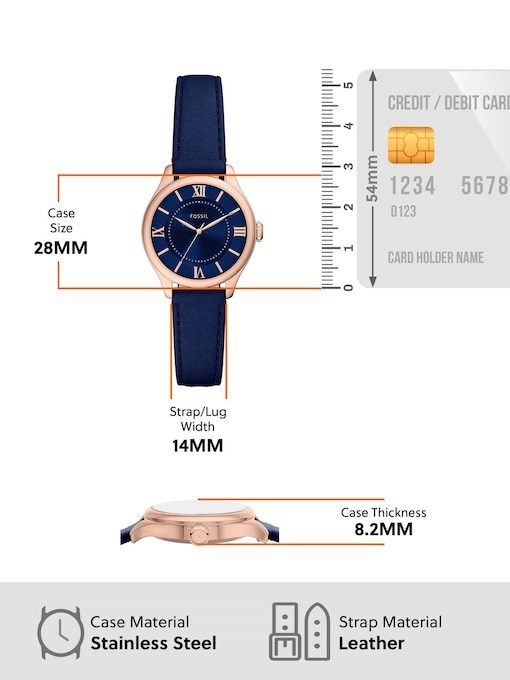 Fossil Gilmore Blue Watch ES5424
