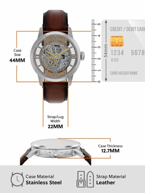 Fossil Townsman Brown Watch ME3270