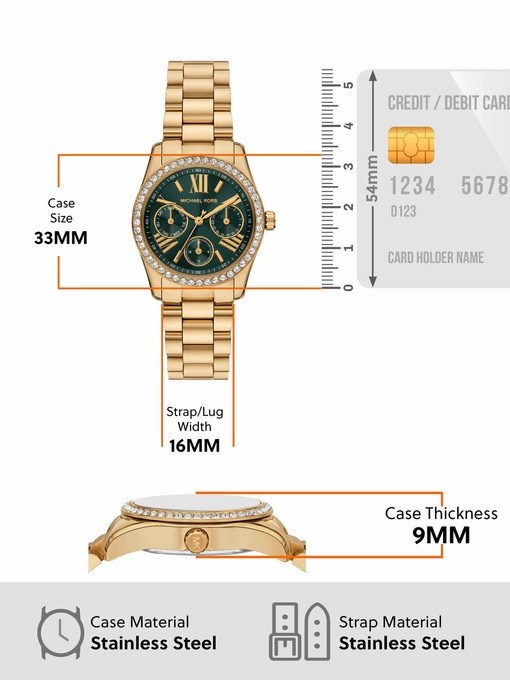 Michael Kors Lexington Gold Watch MK4924