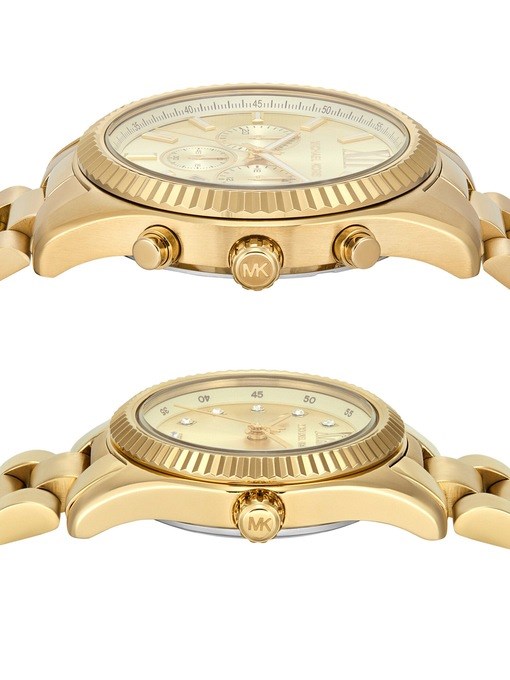 Michael Kors Lexington Gold Watch Set MK4950SET