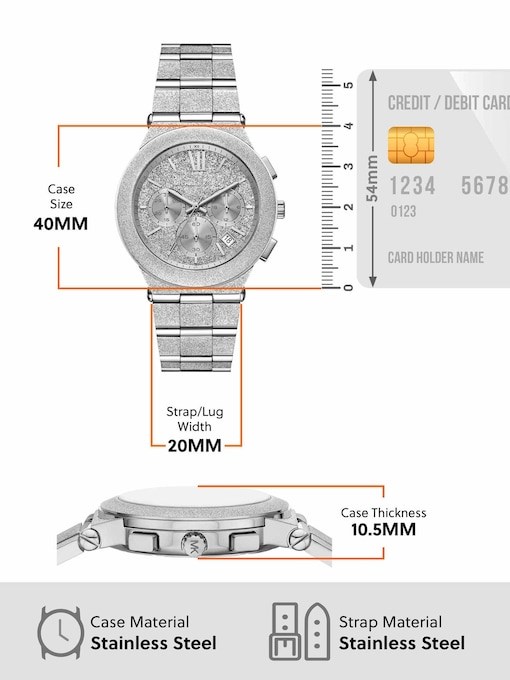 Michael Kors Billie Silver Watch MK7558