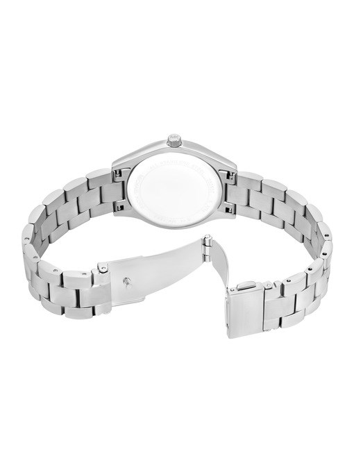Michael Kors Slim Runway Silver Watch Set MK7563SET