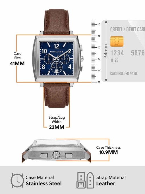 Michael Kors Rhys Brown Watch MK9231