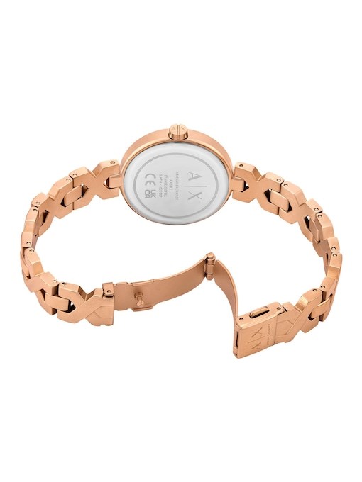Armani Exchange Rose Gold Watch AX5832