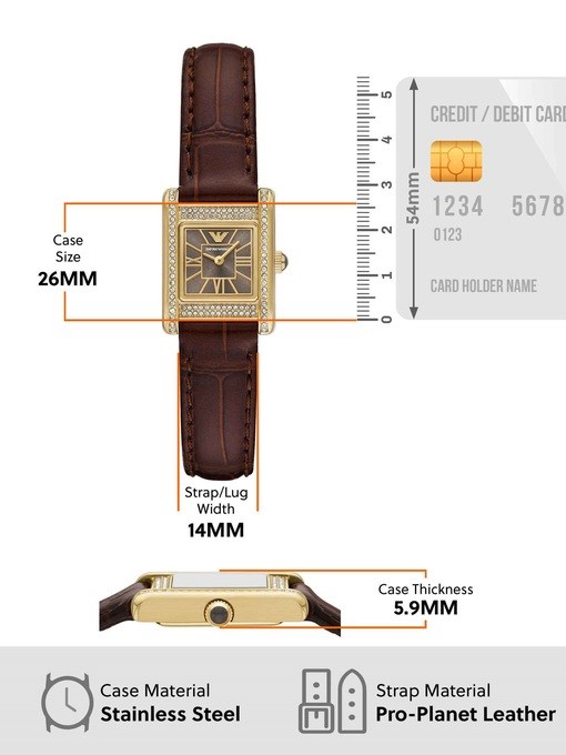 Emporio Armani Brown Watch AR11705