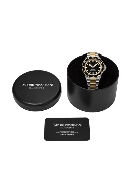 Emporio Armani Two-tone Watch AR60089