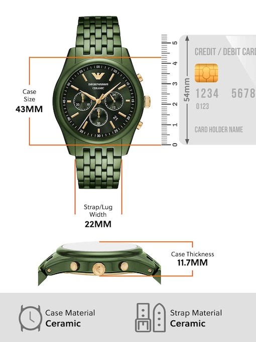 Emporio Armani Green Watch AR70017 Emporio Armani Green Watch AR70017
