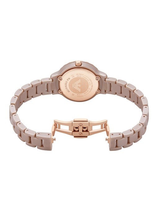 Emporio Armani Taupe Watch AR70018