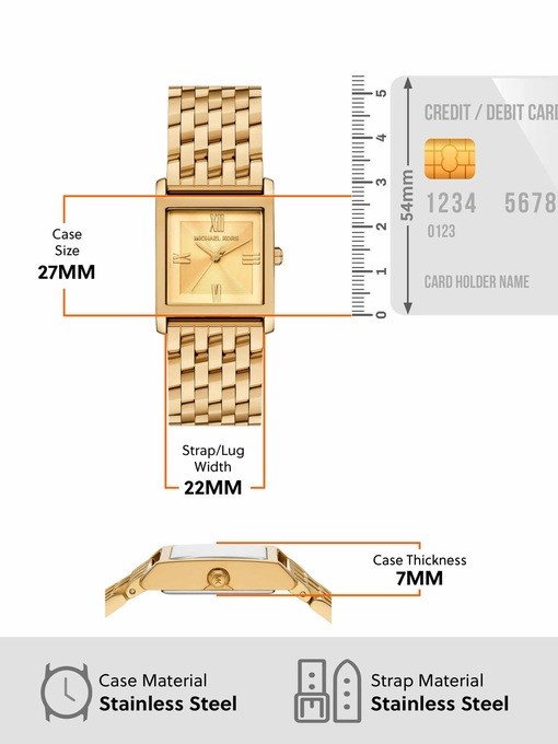Michael Kors Georgie Gold Watch MK4934