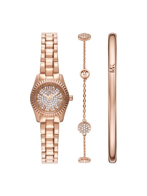 Michael Kors Lexington Rose Gold Watch Set MK4946SET Michael Kors Lexington Rose Gold Watch Set MK4946SET