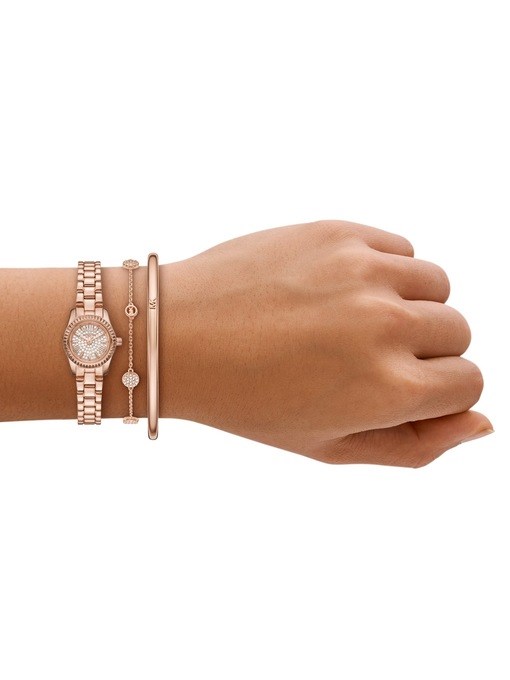 Michael Kors Lexington Rose Gold Watch Set MK4946SET Michael Kors Lexington Rose Gold Watch Set MK4946SET