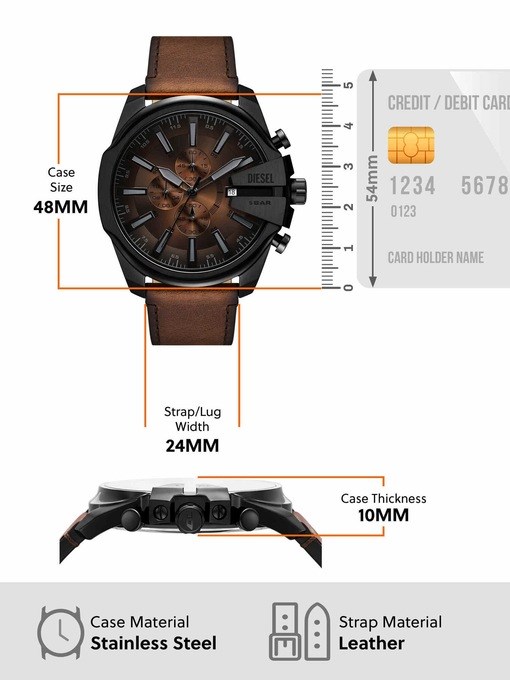 Diesel Mega Chief Slim Two-tone Watch DZ4692