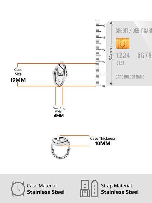 Diesel D-Era Silver Watch DZ5623