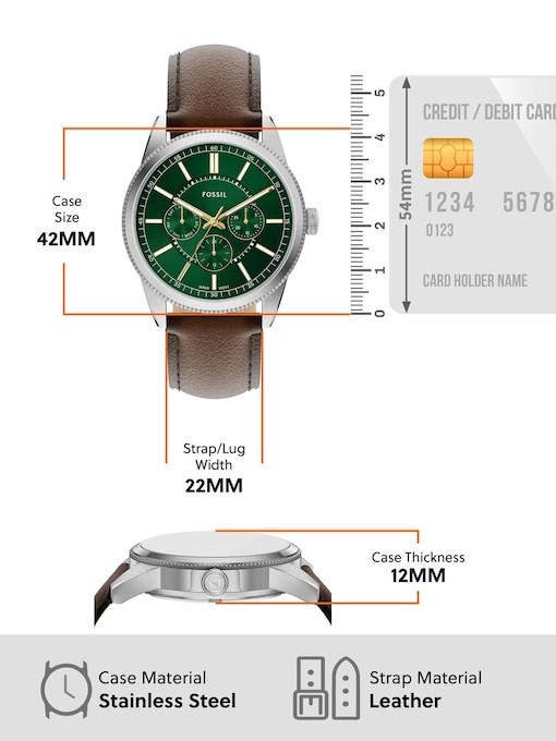 Fossil Pearson Brown Watch FS6137