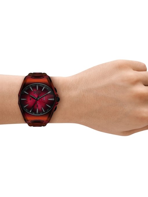 Diesel D-Curve Red Watch DZ4693