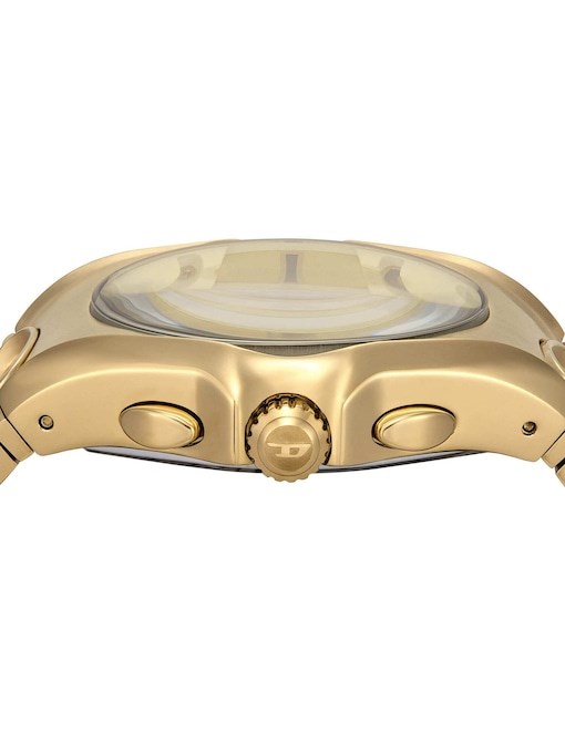 Diesel D-Curve Gold Watch DZ4695