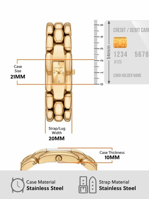 Michael Kors Hally Gold Watch MK4921