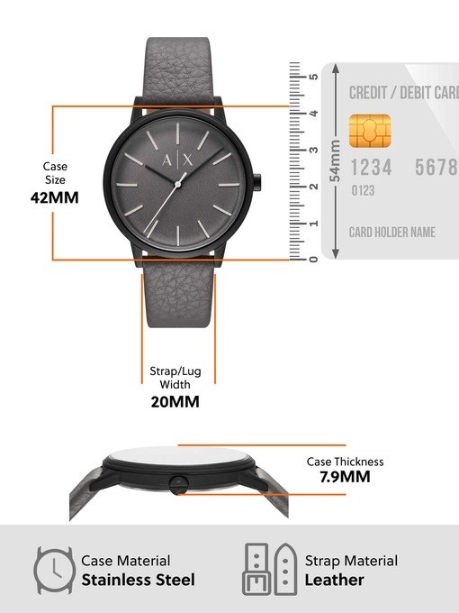 Armani Exchange Grey Watch AX2764