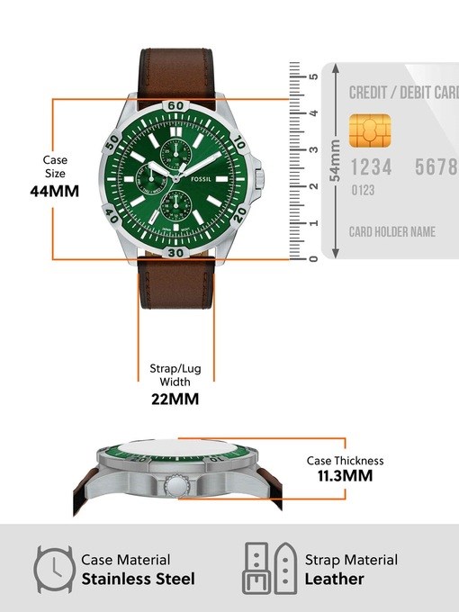 Fossil Garrett Brown Watch FS6147