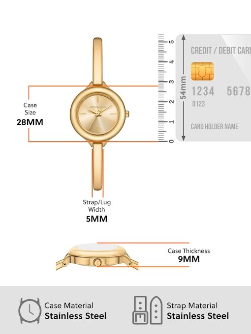 Michael Kors Izzy Gold Watch MK4929