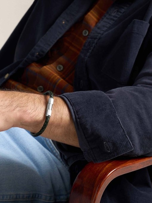 Fossil Knox Silver Bracelet JF04919040