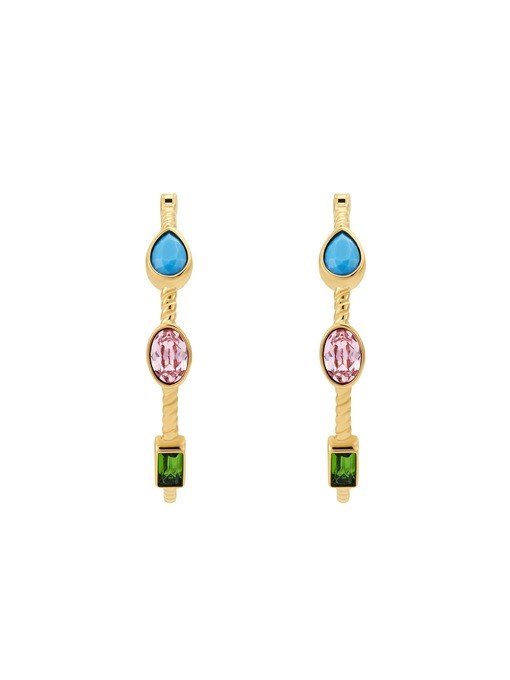 Fossil Jewelry Gold Earring JF04905710
