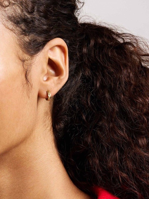 Fossil Harlow Gold Earring JF04912710