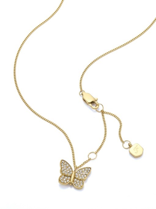 Fossil Sutton Gold Necklace JF04920710