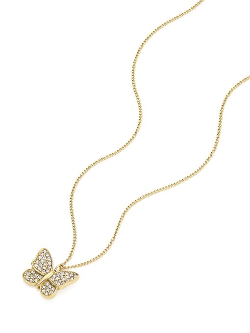 Fossil Sutton Gold Necklace JF04920710