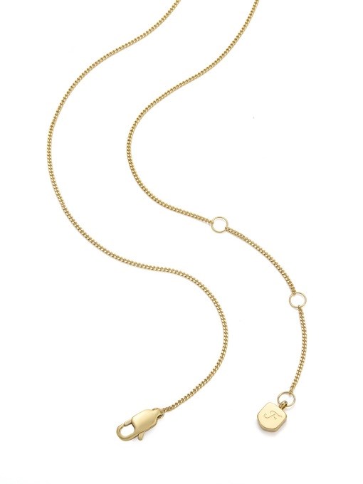 Fossil Sutton Gold Necklace JF04920710