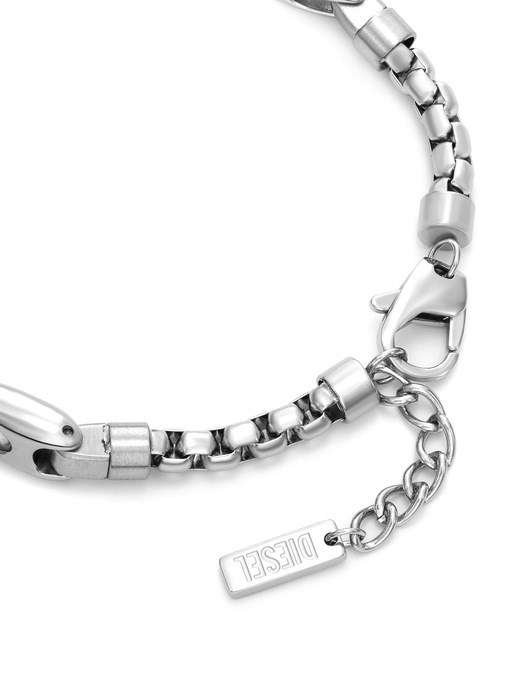 Diesel Metamorph Silver Bracelet DX1633040