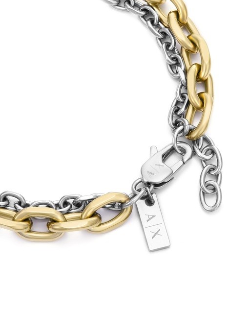 Armani Exchange Gold Bracelet AXG0162710 Armani Exchange Gold Bracelet AXG0162710