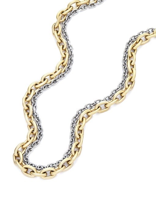 Armani Exchange Gold Necklace AXG0160710