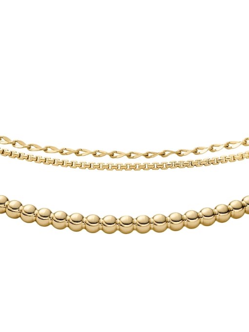 Fossil Jewelry Gold Set JA7293SET