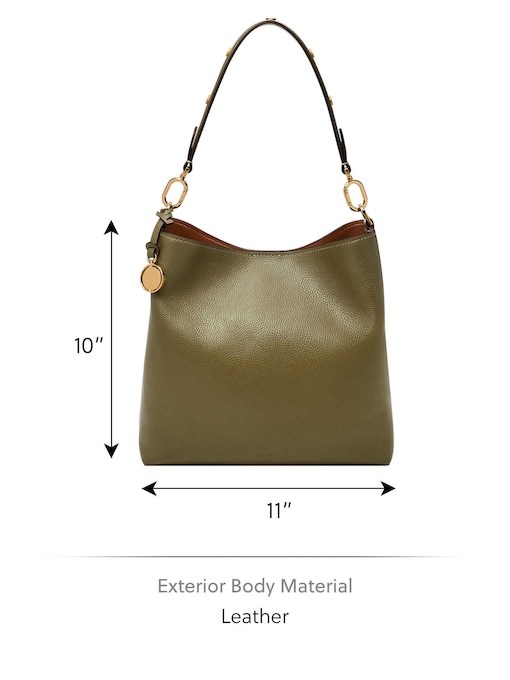 Fossil Jessie Green Bucket Shoulder Bag ZB11003316