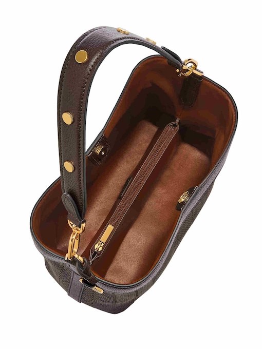 Fossil Jessie Brown Bucket Shoulder Bag ZB11176202